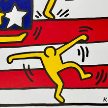 Load image into Gallery viewer, American Flag (1988 New York City Ballet) Print Keith Haring
