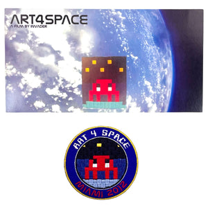 Art 4 Space Patch Sculpture Invader