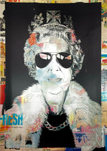 Load image into Gallery viewer, Aviator Queen Elizabeth Print Mr. Brainwash
