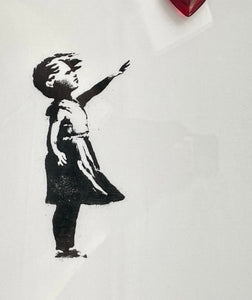 Balloon Tee (Girl With Balloon) (Framed) Clothing / Accessories Banksy