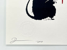 Load image into Gallery viewer, Banksy Rat vs Snoopy Print Death NYC
