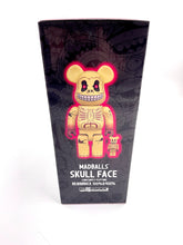 Load image into Gallery viewer, BEARBRICK Madballs Skull Face (400% + 100%) Vinyl Figure Be@rbrick
