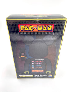 BEARBRICK Pac-Man (400% + 100%) Vinyl Figure Be@rbrick