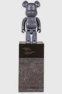 BEARBRICK The British Museum 'The Rosetta Stone' (400% + 100%) Vinyl Figure Be@rbrick