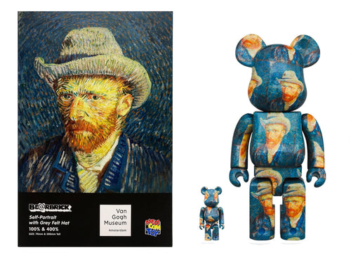 BEARBRICK Vincent van Gogh (400% + 100%) – Post Modern Vandal