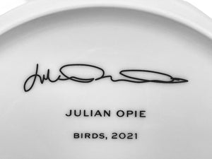 Birds Ceramic Plate Ceramic Julian Opie
