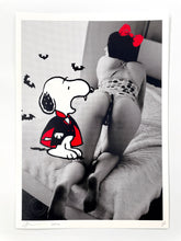 Load image into Gallery viewer, Bite Me Snoopy Print Death NYC
