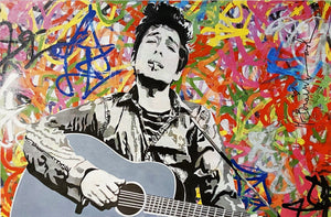 Bob Dylan Print Mr. Brainwash