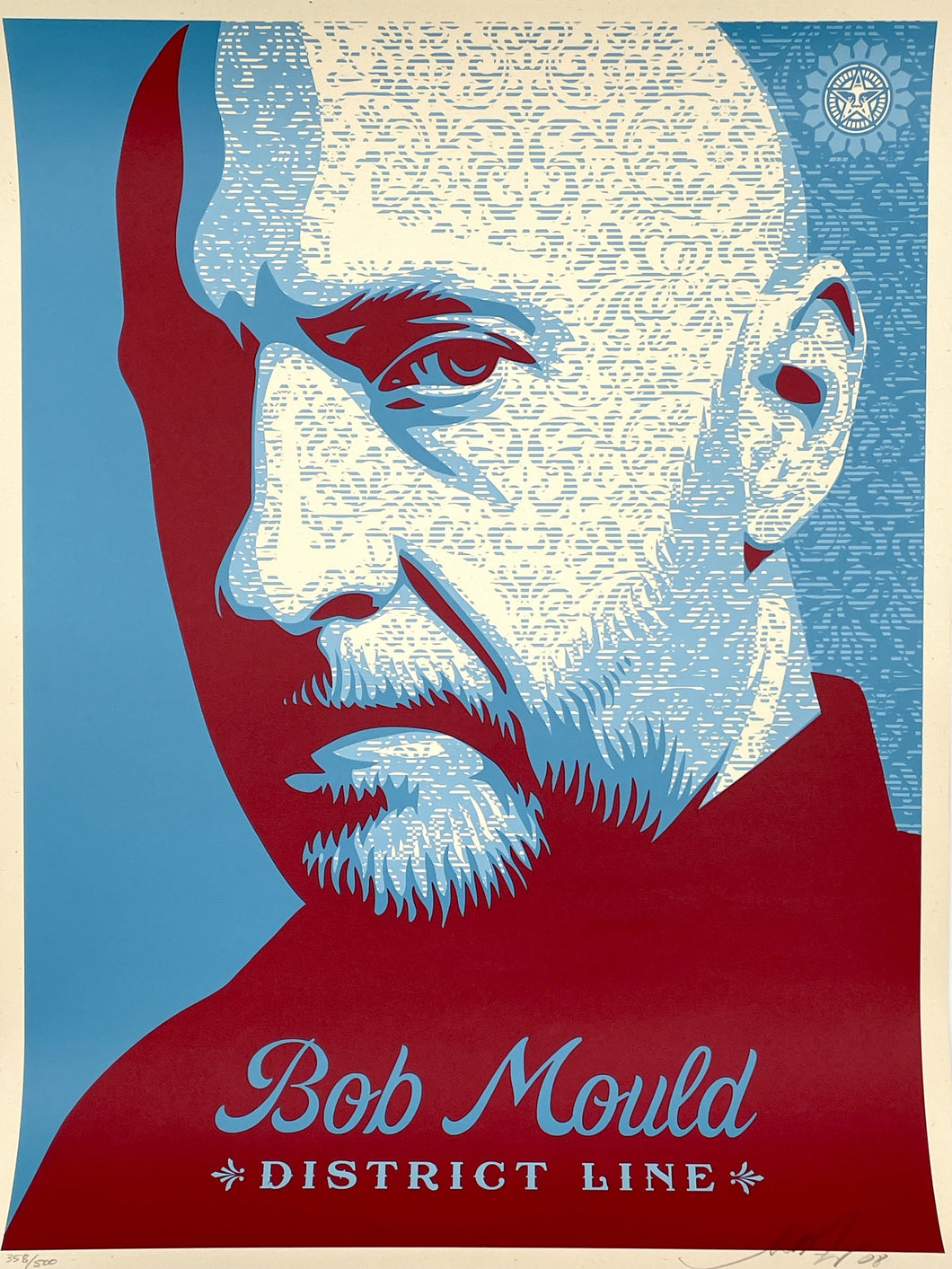Bob Mould Print Shepard Fairey