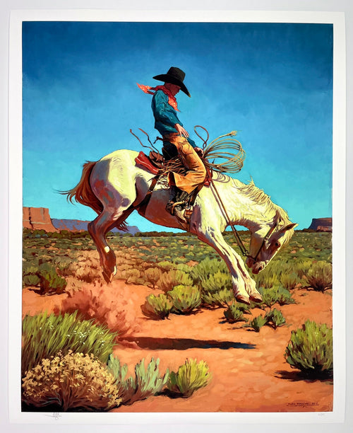 Saddle Bronc Riding Drawings