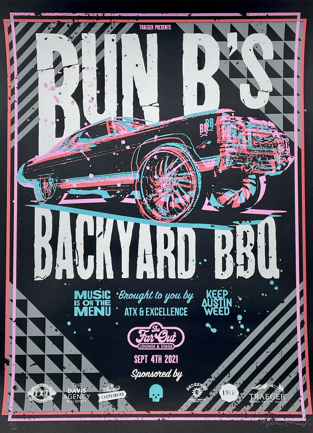 Bun B's Backyard BBQ Print Michael Reeder