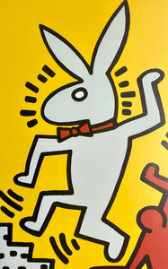 Bunny on the Move (Playboy Collection) Print Keith Haring