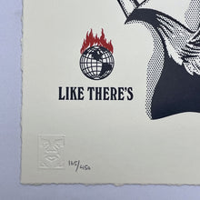 Load image into Gallery viewer, Burn Baby Burn Letterpress Print Shepard Fairey
