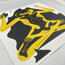 Load image into Gallery viewer, Burnout (White) Print Cleon Peterson
