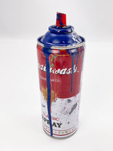 Load image into Gallery viewer, Campbells Hand-Finished Spray Can (Blue) Spray Paint Can Mr. Brainwash
