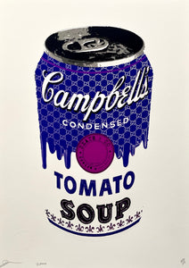 Campbells Purple Can Print Death NYC