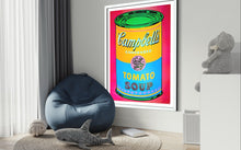 Load image into Gallery viewer, Campbell&#39;s Tomato Soup (Neon - XXL) Print Andy Warhol
