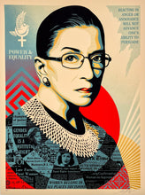 Load image into Gallery viewer, Champion of Justice (RBG) (AP) Print Shepard Fairey
