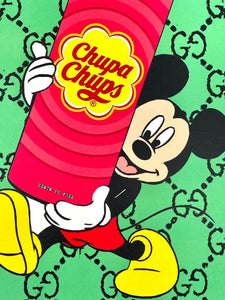 Chupa Chups Mickey Print Death NYC