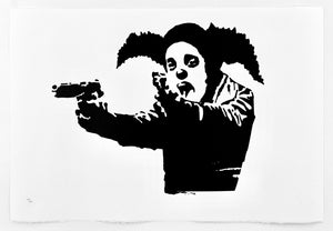 Clown Print Banksy