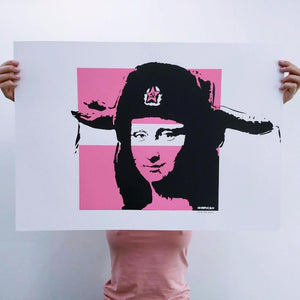 Comrade Mona Lisa Print Banksy