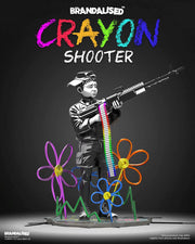 Crayon Shooter Polystone Sculpture – Post Modern Vandal