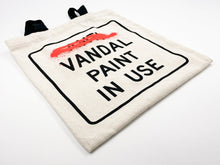 Load image into Gallery viewer, Cut &amp; Run Tote Bag Clothing / Accessories Banksy
