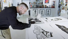 Load image into Gallery viewer, Daft Punk Print Antoine Tava
