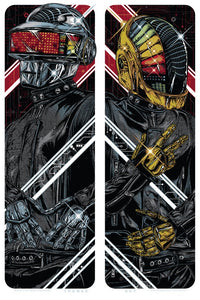 Daft Punk 'Guy & Thomas 2-Print Set' (Framed) Print Rhys Cooper