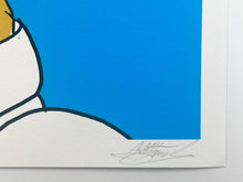 Load image into Gallery viewer, Deconstructed Homer - Blue Edition Print Matt Gondek
