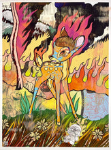 Load image into Gallery viewer, Disney Bambi x California Wildfire Print - Hand Embellished Dillon Boy
