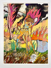 Load image into Gallery viewer, Disney Bambi x California Wildfire Print - Hand Embellished Dillon Boy
