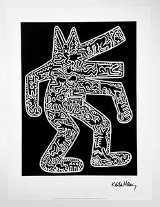 Dog (1985) Print Keith Haring