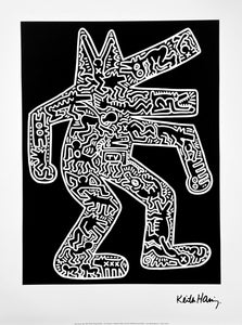 Dog (1985) Print Keith Haring