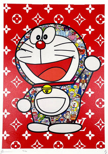 Doraemon Vuitton Print Death NYC