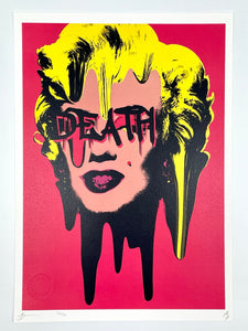 Dripping Monroe Print Death NYC