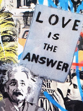 Load image into Gallery viewer, Einstein: Love Is The Answer Print Mr. Brainwash

