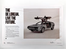 Load image into Gallery viewer, Fictional Advertisement Poster - Delorean Print Daniel Arsham
