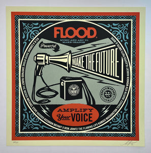Flood: Save our Stages Print Shepard Fairey