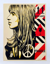 Load image into Gallery viewer, Fragile Peace Print Shepard Fairey
