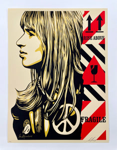 Fragile Peace Print Shepard Fairey