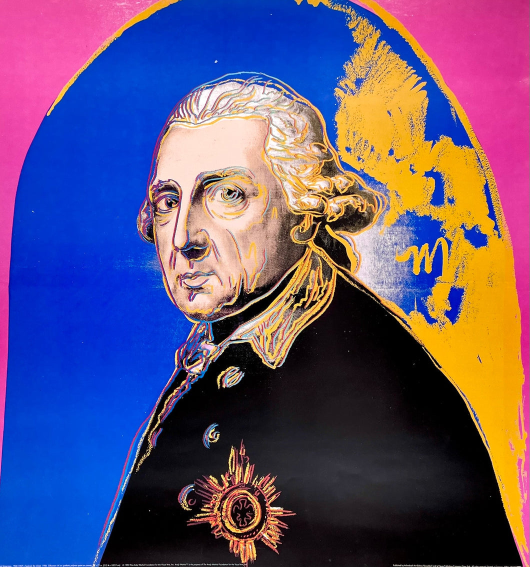 Frederick The Great Print Andy Warhol