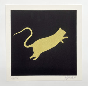 Golden Rat Posters, Prints, & Visual Artwork Blek Le Rat