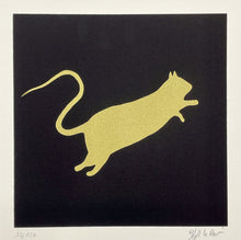 Load image into Gallery viewer, Golden Rat Posters, Prints, &amp; Visual Artwork Blek Le Rat
