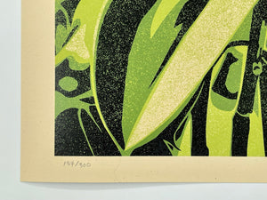 Grace & Power Under Pressure (Green) Print Shepard Fairey