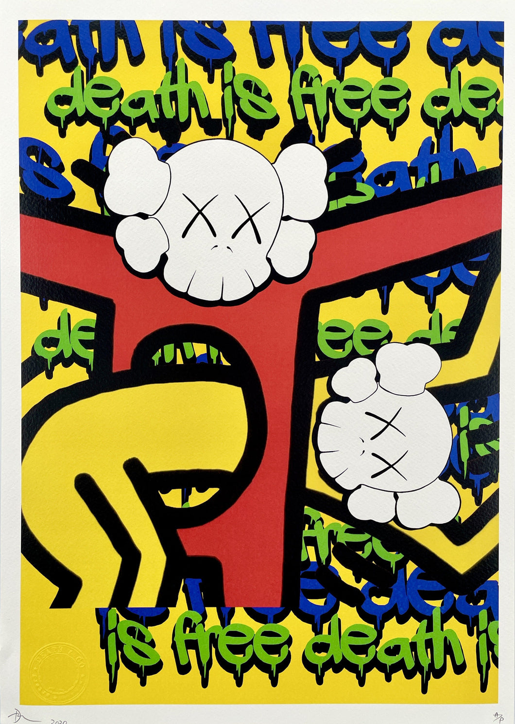 Haring DIF 3 Print Death NYC