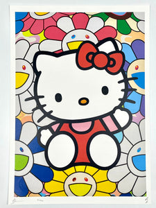 Hello Murakami Kitty Print Death NYC