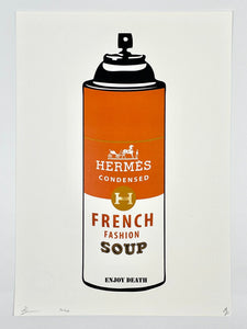 Hermes Fashion Soup Print Death NYC