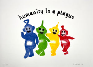 Humanity Is a Plague Print Listen04