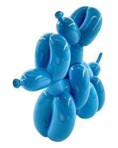 Humpek Mini Balloon Dog Sculpture (Blue) Sculpture Whatshisname
